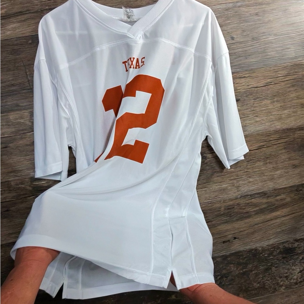 Texas Longhorns White and Orange Men's Jersey - Picture 5 of 8